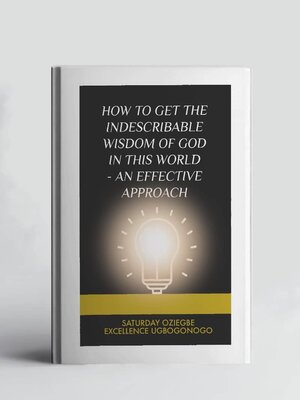 cover image of How to Get the Indescribable Wisdom of God In This World
